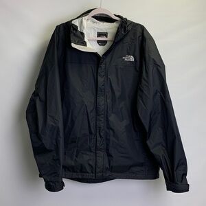 The North Face Rain Jacket Full Zip Black Men’s Size XL